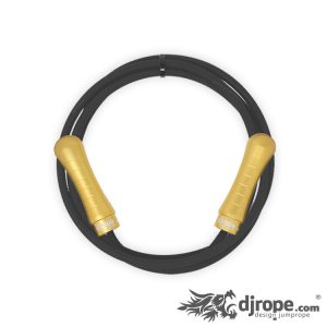 Corda per saltare DJROPE Pocket Oro corda nera