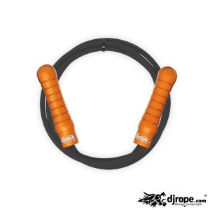 Corda per saltare DJROPE Pro Arancio corda nera